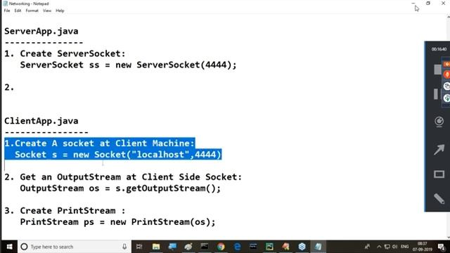 2019 09 07 Networking in Java смотреть онлайн
