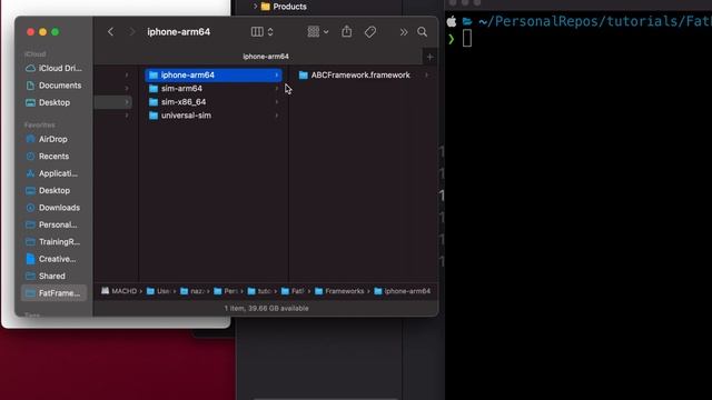 How to build an XCFramework for Apple Silicon M1 and Intel macs смотреть онлайн