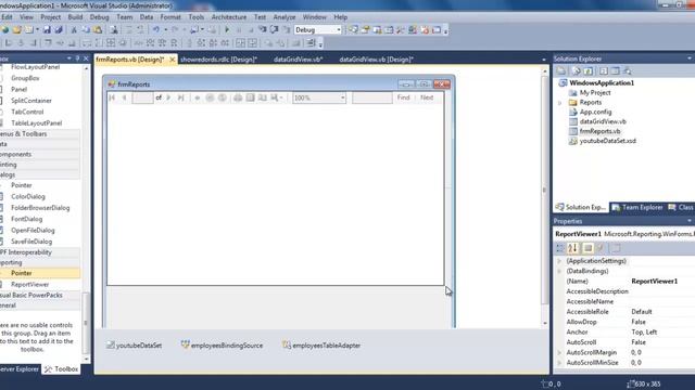 How to create awesome Report with parameters in vb.net смотреть онлайн