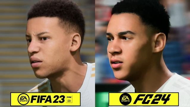 EA Sports FC 24 Vs FIFA 23 PS5 Next Gen Graphics Comparison #eapartner