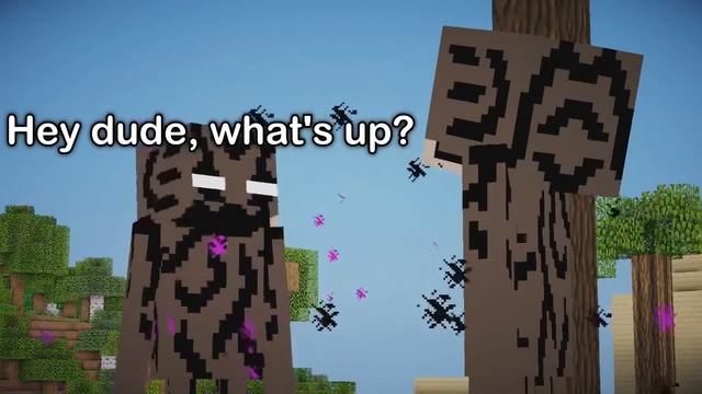 Почему Эндермены воруют блоки Why Endermen Steal Blocks HD RUS Minecraft смотреть онлайн