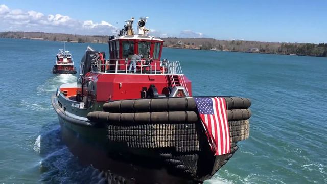 Jack T Moran Launch Washburn & Doughty East Boothbay Maine HD смотреть онлайн