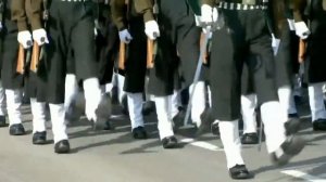 Как маршируют военные на параде. Индия, SMart1961
