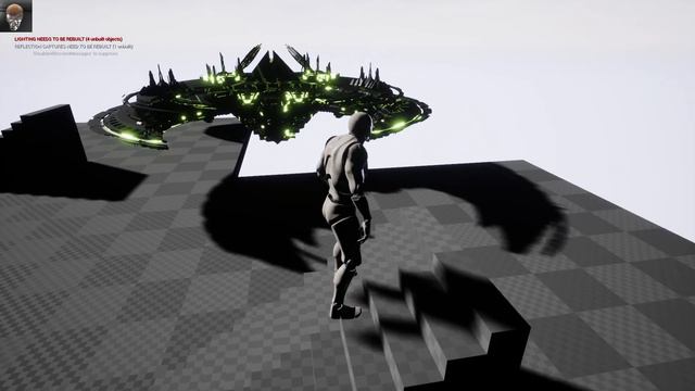 2022 Unreal Necron Warship test ( part of warhammer 40k test) смотреть онлайн