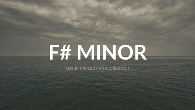 Ambient Pad in F# Minor смотреть онлайн