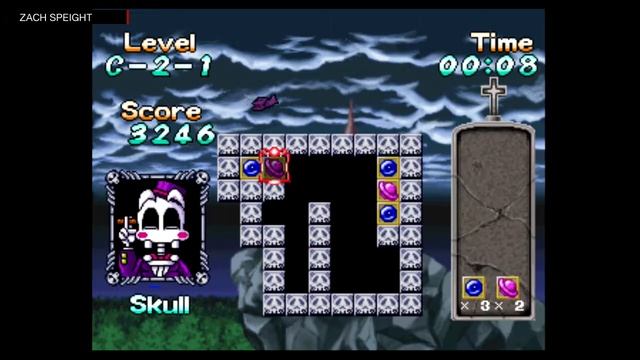 PUZZNIC GAMEPLAY PS1