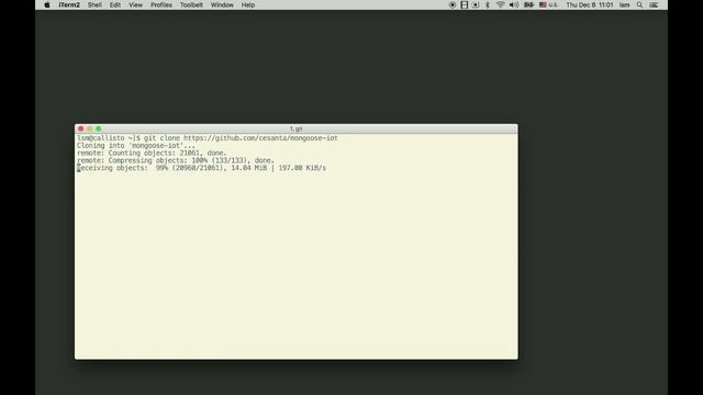 Установка Mongoose OS Toolkit