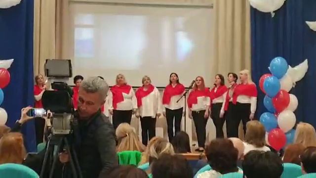 ХОР "Вдохновение"-" А закаты алые". смотреть онлайн