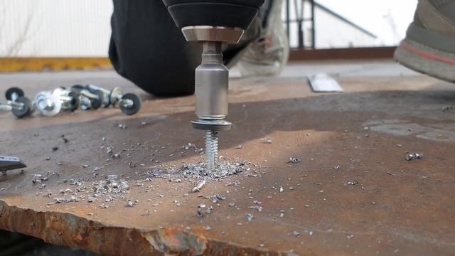 Тест. Кровельный саморез с удлиненным сверлом. смотреть онлайн