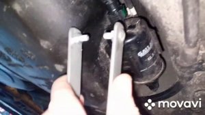 Замена ФИЛЬТРА ТОПЛИВА Лада Гранта ФЛ без ямы и гаража ПОДРОБНО!