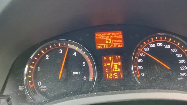0-100 TOYOTA AVENSIS T27 смотреть онлайн