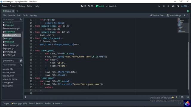 How to make a save and load system in Godot смотреть онлайн