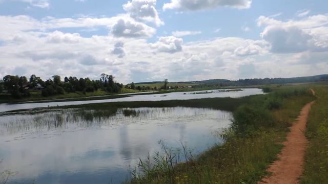 Пруд, река Лысьва, село Вознесенск, Пермского края, 04 смотреть онлайн