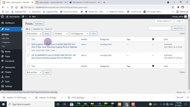 Create Post Category And Add In Menu for Display Post WordPress Tutorial for Beginner In Urdu/Hindi смотреть онлайн