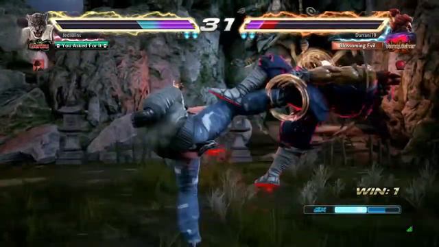 Tekken 7 Armor King vs Solid Akuma, Crazy AK Dmg for end of set! смотреть онлайн