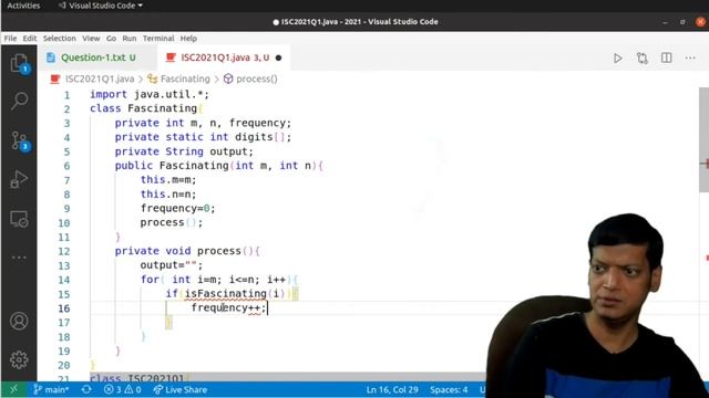 Fascinating Number In A Range | ISC Computer Science Practical | Q1|2021| SOLVED | Java | Efficient