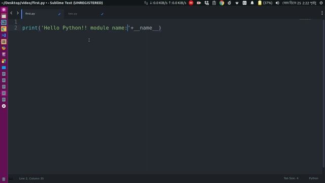 Python Bangla Tutorial if __name__=="__main__" смотреть онлайн