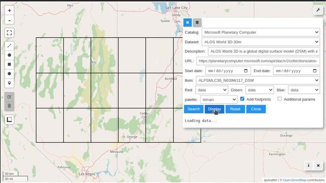 Searching and visualizing Planetary Computer STAC catalogs interactively with leafmap смотреть онлайн