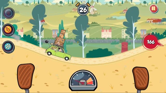 Mr Bean - Special Delivery (Мистер Бин - Служба доставки) Веселая игра про машинки на Android и iOS смотреть онлайн