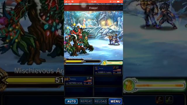 FFBE Gladiolus *7 eat all damage without break!! Season of mayhem trial, have fun. смотреть онлайн