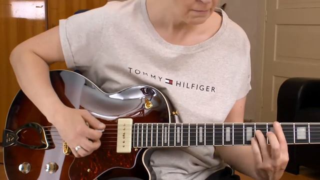 Guild Aristocrat P90 Demo - Tiana Ohara Guitar Cover смотреть онлайн