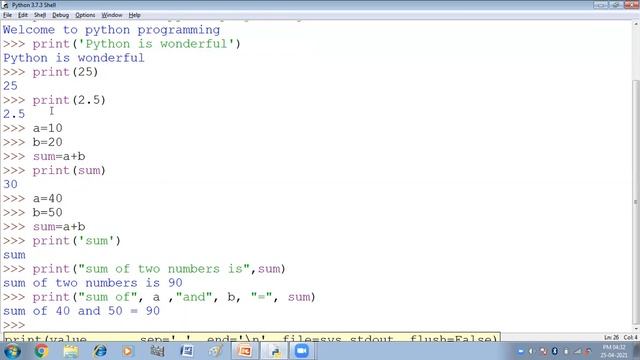 Python print() Function to display output | Computer Science | Informatics Practices | Class- XI смотреть онлайн