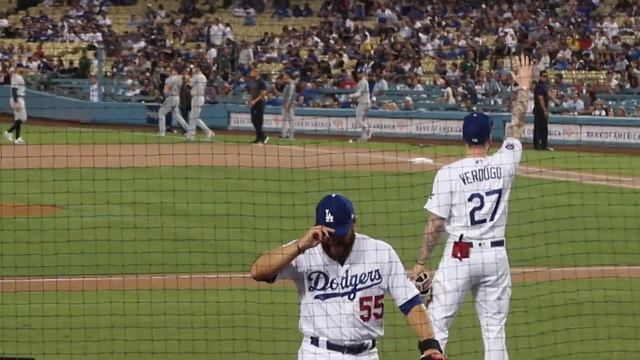ALEX VERDUGO BOBBLEHEAD NIGHT!!! | DODGERS GAME смотреть онлайн