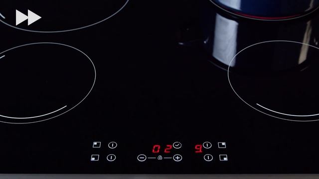 Варочные панели | Candy - CH64FX - Стеклокерамическая варочная поверхность с сенсорным управлением смотреть онлайн