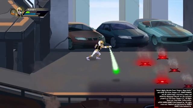 Saban’s Mighty Morphin Power Rangers: Mega Battle Primer gameplay смотреть онлайн