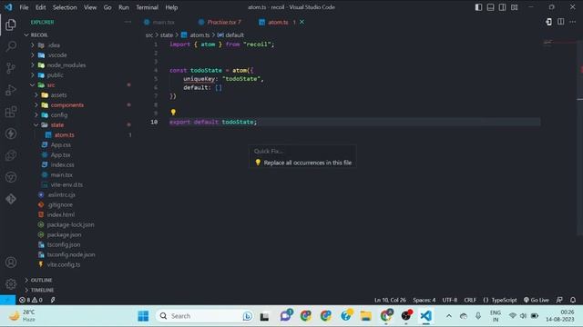 Learn State Management in Next.js 13.4 (latest) | Recoil JS Best State Management Library смотреть онлайн