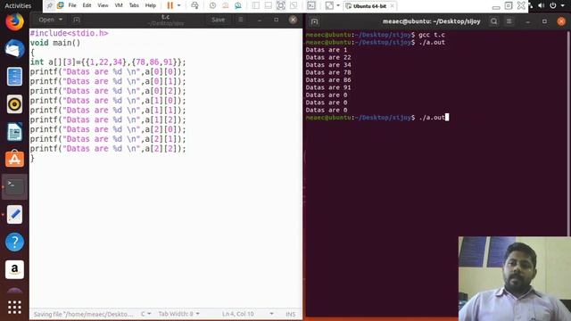 Lecture 4 Array Two Dimensional Malayalam for "EST 102 Programming in C" KTU Kerala Syllabus смотреть онлайн