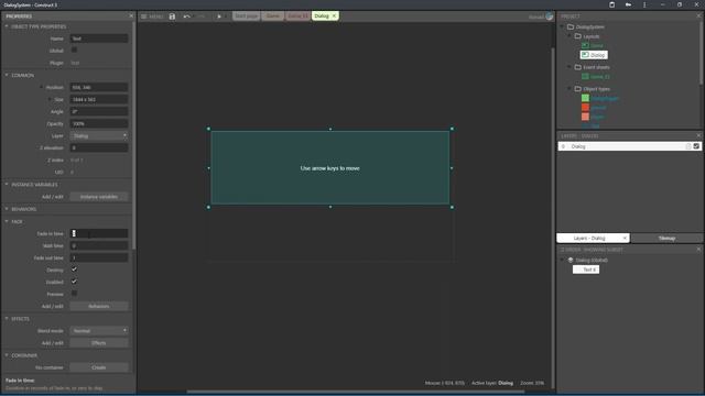 Construct 3 Tutorial: Dialogue System