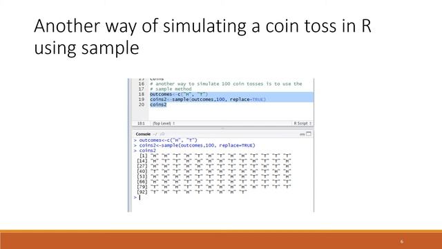 R Programming: Introduction to Pseudo-Random Number Generators -- runif() and sample() смотреть онлайн