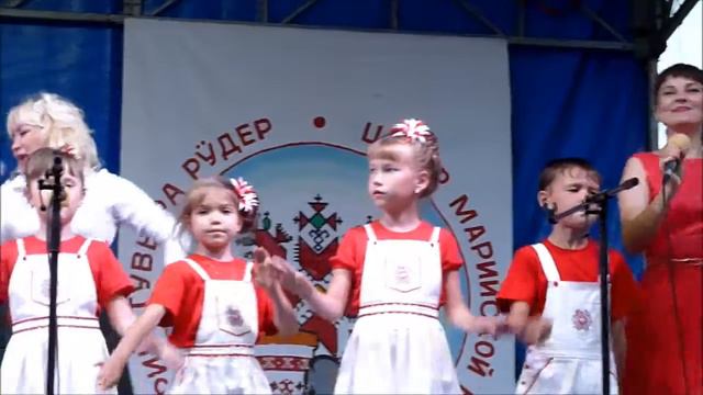 Пеледыш Йошкар-Ола 2016. Детский ансамбль "Волгыдо" смотреть онлайн