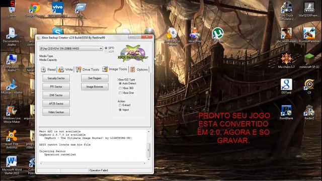 Conversão LT3.0 para LT2.0 - Xbox360 смотреть онлайн