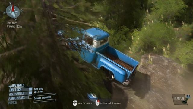 Spintires: MudRunner - BIGFOOT Monster Truck Trial Track Driving смотреть онлайн