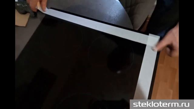 Замена стекла на плите Electrolux с духовым шкафом и верхней встроенной индукционной панелью смотреть онлайн