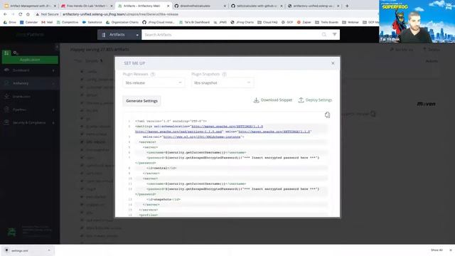 Hands-On Lab "Artifact Management with JFrog Artifactory" @Cloud Study Meetup смотреть онлайн