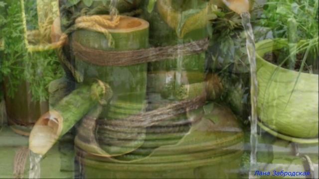 Декоративные фонтанчики в летнем и зимнем саду смотреть онлайн