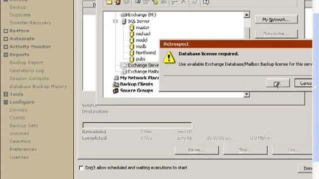 Win #5 Backup de Exchange y SQL con Retrospect (Español) смотреть онлайн