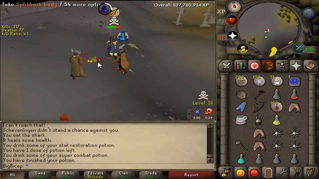 Loot From 1 Hour of Killing People at Elder Chaos Druids - OSRS смотреть онлайн