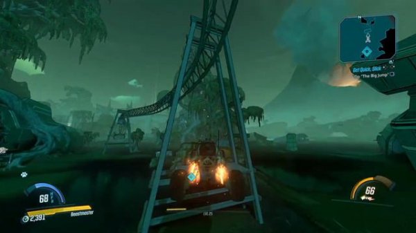 BORDERLANDS 3 - How to do the big jump on Get Quick, slick