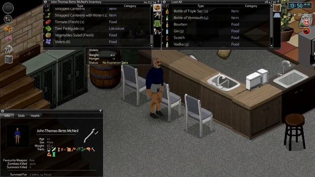 Let's Play Project Zomboid | Build 34 | S05 Ep. 127 - 2 Years Survived! | Hydrocraft Mod | смотреть онлайн