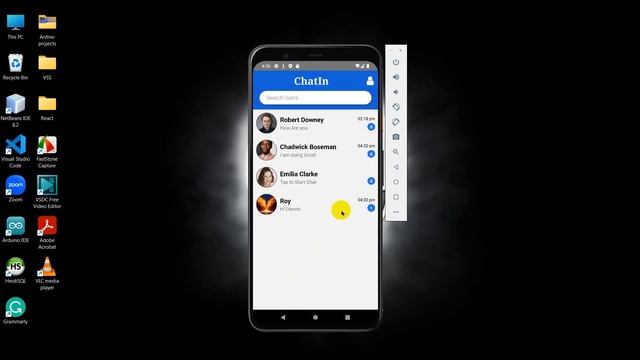 React Native Chat Application | Tour Video | Java Institute смотреть онлайн