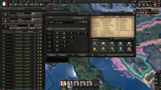 РИМ будет жить! Hearts of Iron IV: Millennium Dawn Италия! № 10 смотреть онлайн