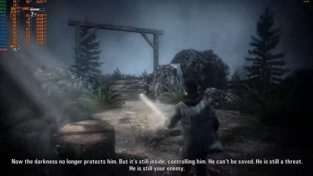 Alan Wake MSi GL62MVR I7 7700HQ Nvidia GTX 1060 6GB Max Setting 1080p смотреть онлайн