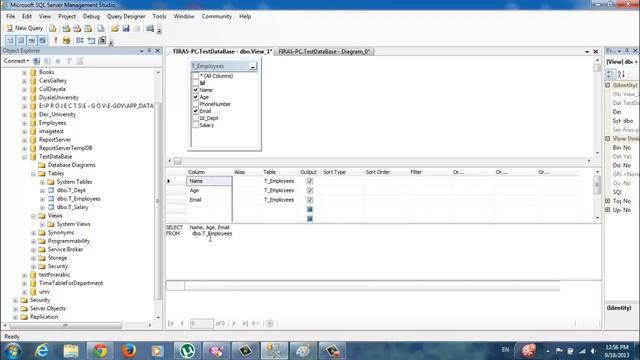 4-SQL SERVER -Views- انشاء الفيو смотреть онлайн