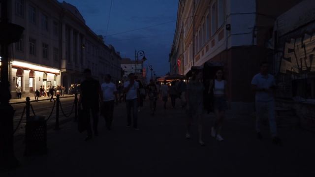 Нижний Новгород. Запустили воздушный шар на набережной. Фестиваль Столица закатов. смотреть онлайн