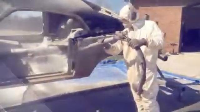 Реставрационная мягкая пескоструйная очистка авто без пыли! смотреть онлайн