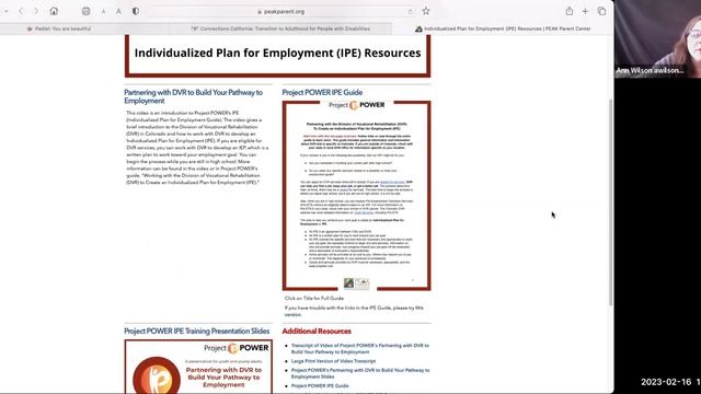 Project POWER Community of Practice on the IPE Guide 2.26.2023 смотреть онлайн